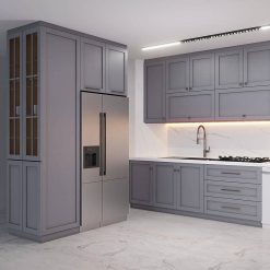 کابینت ام دی اف آشپزخانه کد 7431 6 cabinet fanoosdesign.ir 5160 | فانوس دیزاین تولید کننده انواع درب اتاق ، ضد سرقت، درب ورودی و ضد آل