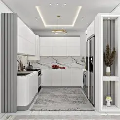 کابینت ام دی اف آشپزخانه لاکچری کد 7596