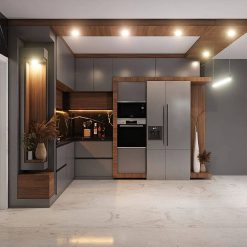 کابینت ام دی اف آشپزخانه کد 7393