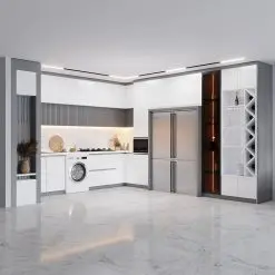 کابینت ام دی اف آشپزخانه کد 7384