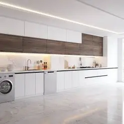 کابینت ام دی اف آشپزخانه قهوه ای و سفید کد 7370 7 cabinet fanoosdesign.ir 5683 1 | فانوس دیزاین تولید کننده انواع درب اتاق ، ضد سرقت، درب ورودی و ضد آل