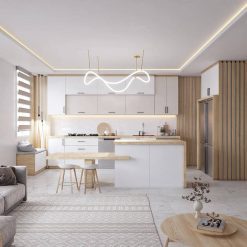 کابینت ام دی اف آشپزخانه کد 7364