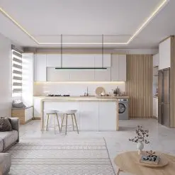 کابینت ام دی اف آشپزخانه کد 7279