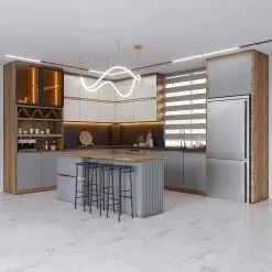 کابینت ام دی اف آشپزخانه کد 7300