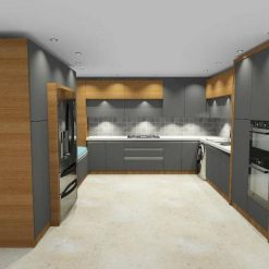 کابینت ام دی اف آشپزخانه لاکچری کد 7623