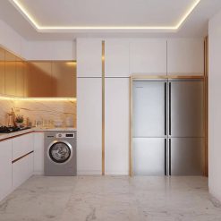 دکوراسیون لاکچری با کابینت ام دی اف