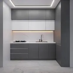 کابینت MDF مناسب آشپزخانه بزرگ کد 7214