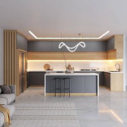 کابینت MDF قهوه ای کد 7193