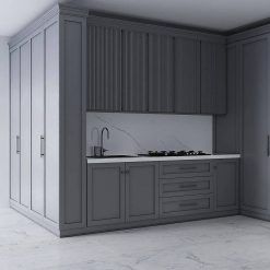 کابینت MDF با رنگ جذاب کد 7177