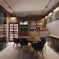 کابینت MDF مجلل برای فضای بزرگ د 7170