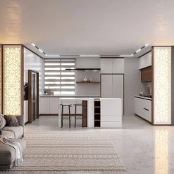 کابینت ام دی اف آشپزخانه کلاسیک کد 7101