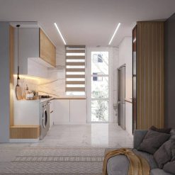 کابینت MDF مجلل و زیبا کد 7141