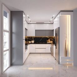 کابینت MDF مجلل و زیبا کد 7129