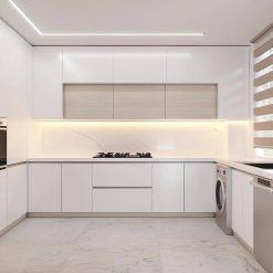 کابینت ام دی اف سفید گلاس کد 7051