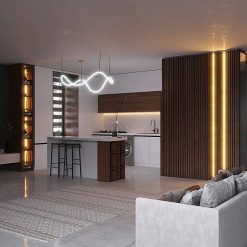 کابینت آشپزخانه گلاس درجه 1 کد 70021