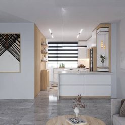 کابینت سفید کلاسیک کد 7033