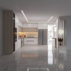 کابینت سفید ساده کد 7025