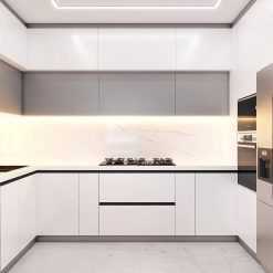 کابینت آشپزخانه نئو کلاسیک کد 70008