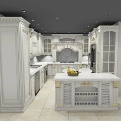 کابینت ام دی اف آشپزخانه لاکچری کد 7631