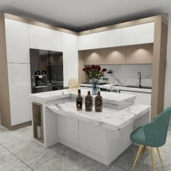 کابینت ام دی اف آشپزخانه لاکچری کد 7663