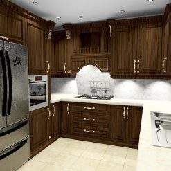 کابینت ام دی اف آشپزخانه لاکچری کد 7602