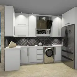 کابینت ام دی اف آشپزخانه لاکچری کد 7599