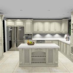 کابینت ام دی اف آشپزخانه لاکچری کد 7649