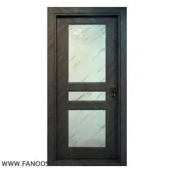 درب ضد آب فومیزه شیشه خور کد 20047