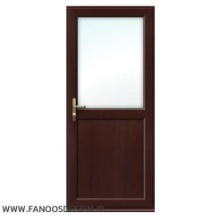 درب upvc سرویس بهداشتی نیم ویترین کد 20003