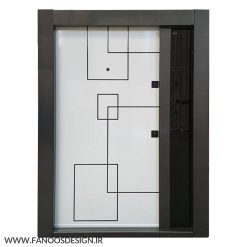 درب ضدسرقت یک و نیم لنگه جدید کد 21455