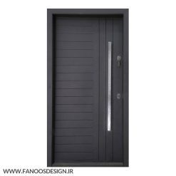 درب ضد سرقت CNC رویه پی وی سی  کد 115