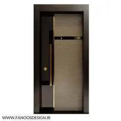 درب ضدسرقت مدرن بژ کد 30554
