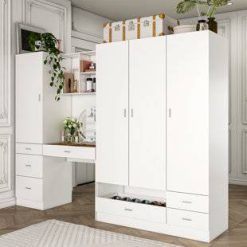 کمد ام دی اف لباس سبک کد 8187