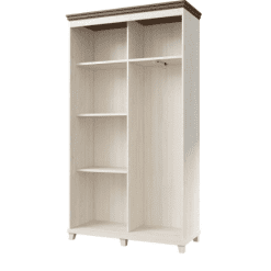 کمد لباس سفید 2 درب سایز 216*120*50 کد 8910