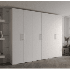 کمد لباس 6 درب لولایی سایز 300*237*47 کد 8739