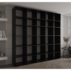 کمد لباس 5 درب لولایی سایز 237*250*47 کد 8743