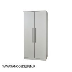 کمد لباس 2 درب لولایی سایز 182*74*53 کد 8724