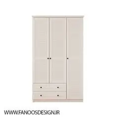 کمد لباس 3 درب و دو کشو سایز 184*105*52 کد 8997