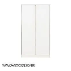 کمد لباس دو درب با دستگیره مخفی سایز 180*80*52 کد 9053