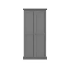 کمد لباس 2 درب نوک مدادی سایز 200*92*60 کد 8996