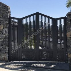 درب حیاط سه لنگه جدید کد 40019