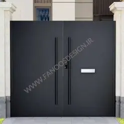 درب حیاط ساده و ارزان کد40003