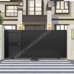 درب پارکینگ سه لنگه کد 40026