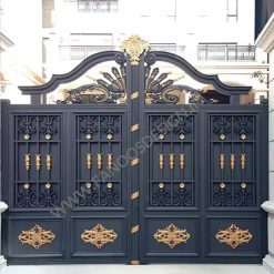 درب حیاط تاج دار کد 40032