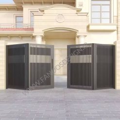 درب سه لنگه حیاط کد 40017