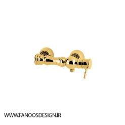 شیر توالت طلایی براق | فانوس دیزاین تولید کننده انواع درب اتاق ، ضد سرقت، درب ورودی و ضد آل