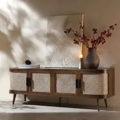 میز تی وی چوبی مینیمال