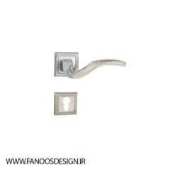 Rosette handle Fara Sanat Polyplus door code 570r 2 | فانوس دیزاین تولید کننده انواع درب اتاق ، ضد سرقت، درب ورودی و ضد آل
