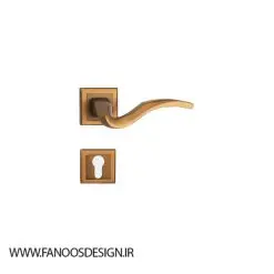 Rosette handle Fara Sanat Polyplus door code 570r 3 | فانوس دیزاین تولید کننده انواع درب اتاق ، ضد سرقت، درب ورودی و ضد آل