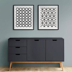 میز کنسول خاکستری کد 1249